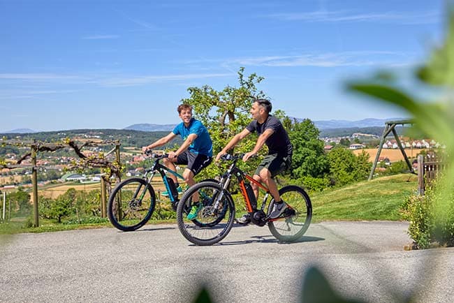 Cycling holidays in Styria at the Ayurveda Resort Mandira