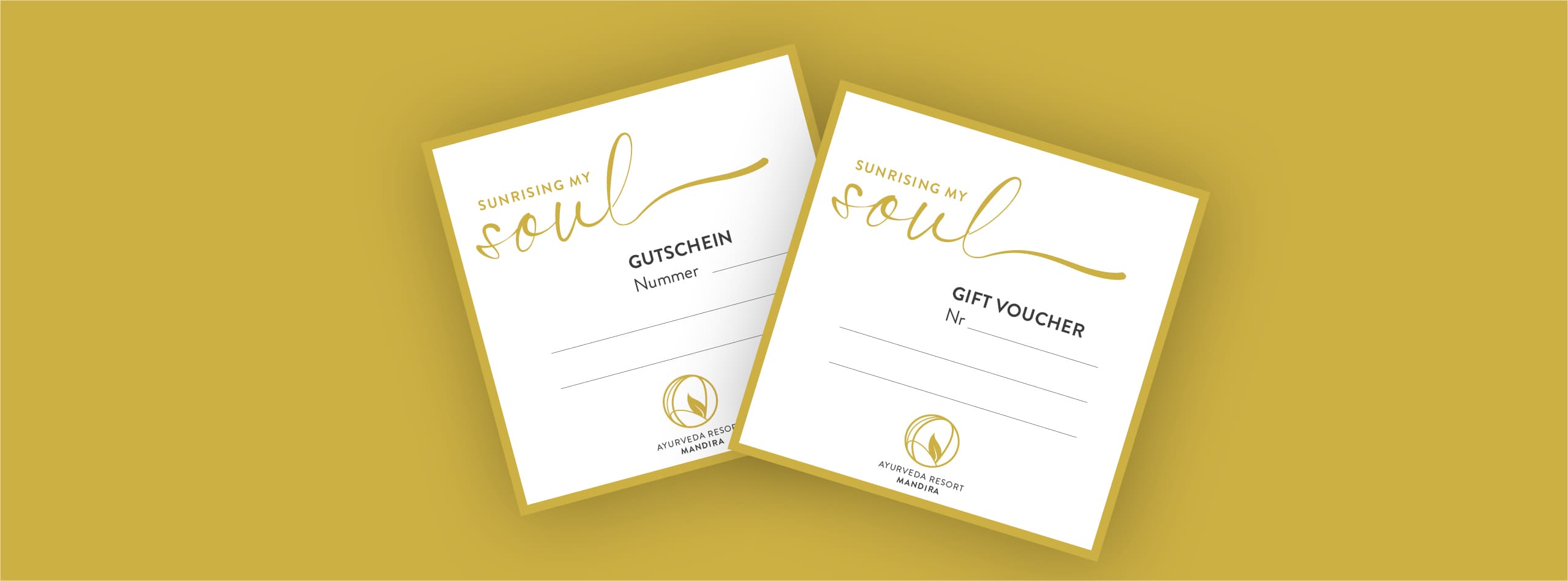 Gift vouchers for health and wellbeing Ayurveda Resort Mandira