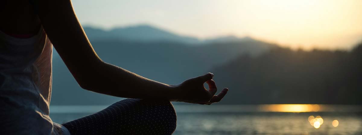 Inner harmony with Yoga and meditation