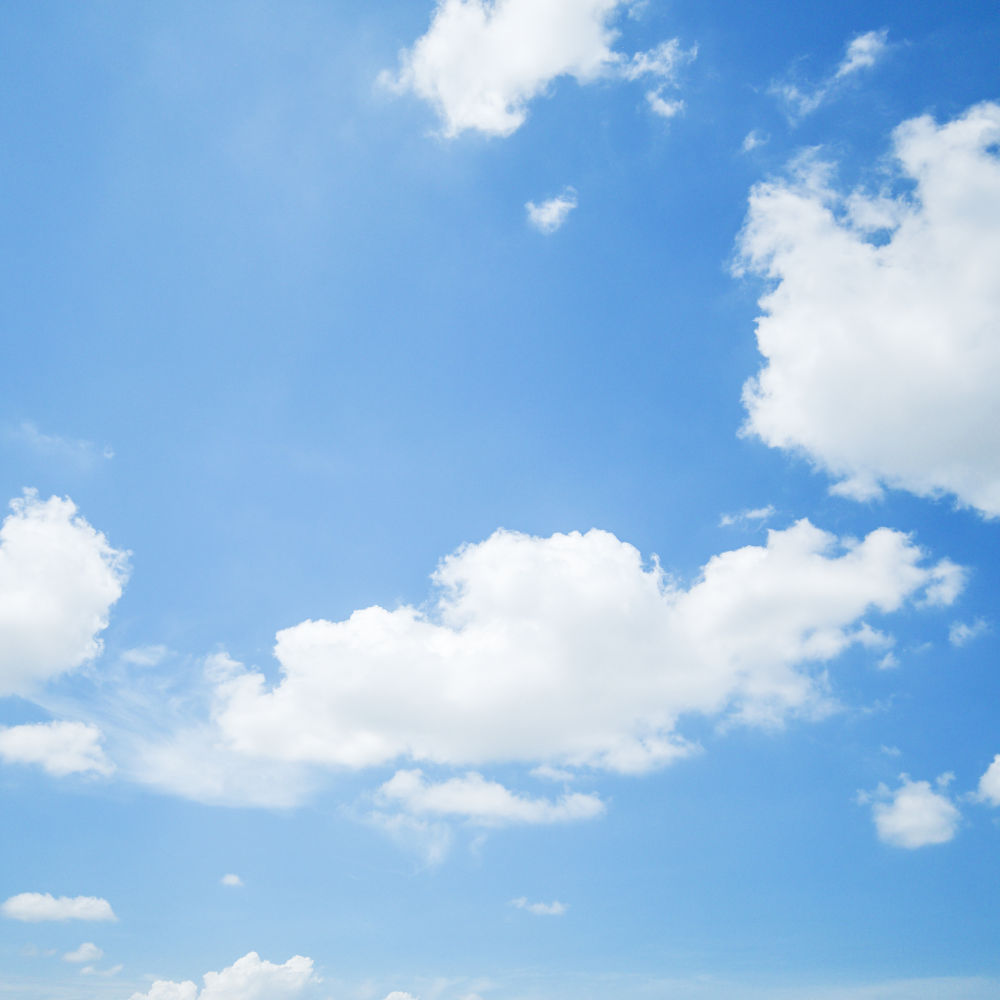 Himmel mit Wolken